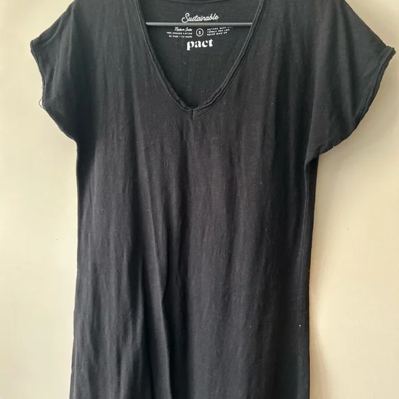 Pact Black Casual Dolman Sleeve Maxi Dress - Picture 3 of 4